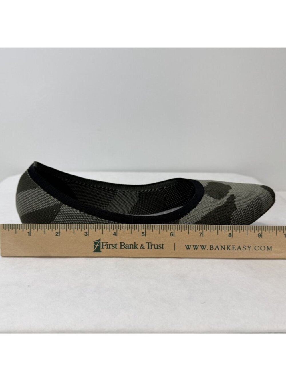 Jellypop Camo Ballet Flats Size 8M Green Memory Foam Slip-On Womens Shoes - Picture 12 of 12